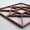 Ekena Millwork Extra Small Jamestown Decorative Fretwork Wood Wall Panels, Walnut, 7 3/8"W x 7 3/8"H x 3/8"T WALW08X08X0375JTNWA - alternate 2